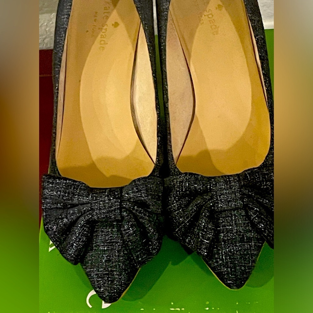 Kate Spade Arista Denim suede pumps Size 10